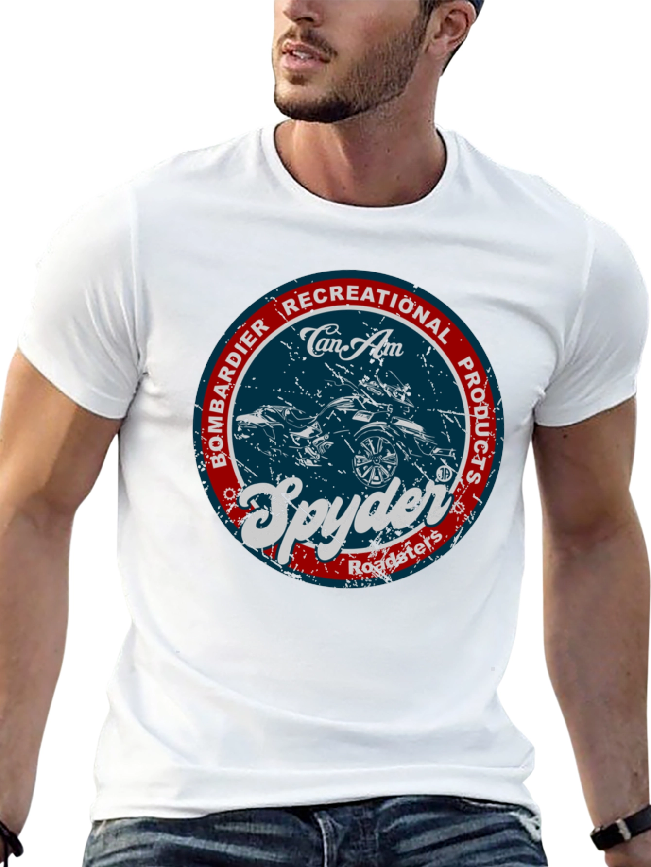 Can-Am Spyder Roadster Black T-Shirt