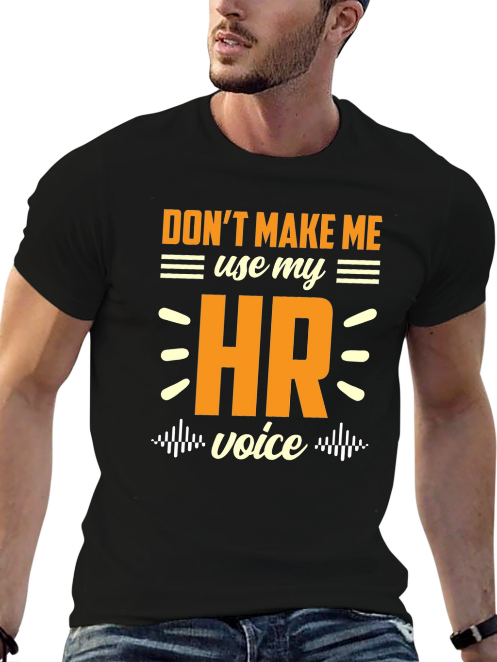 HR Voice T-Shirt - Funny Human Resources Tee