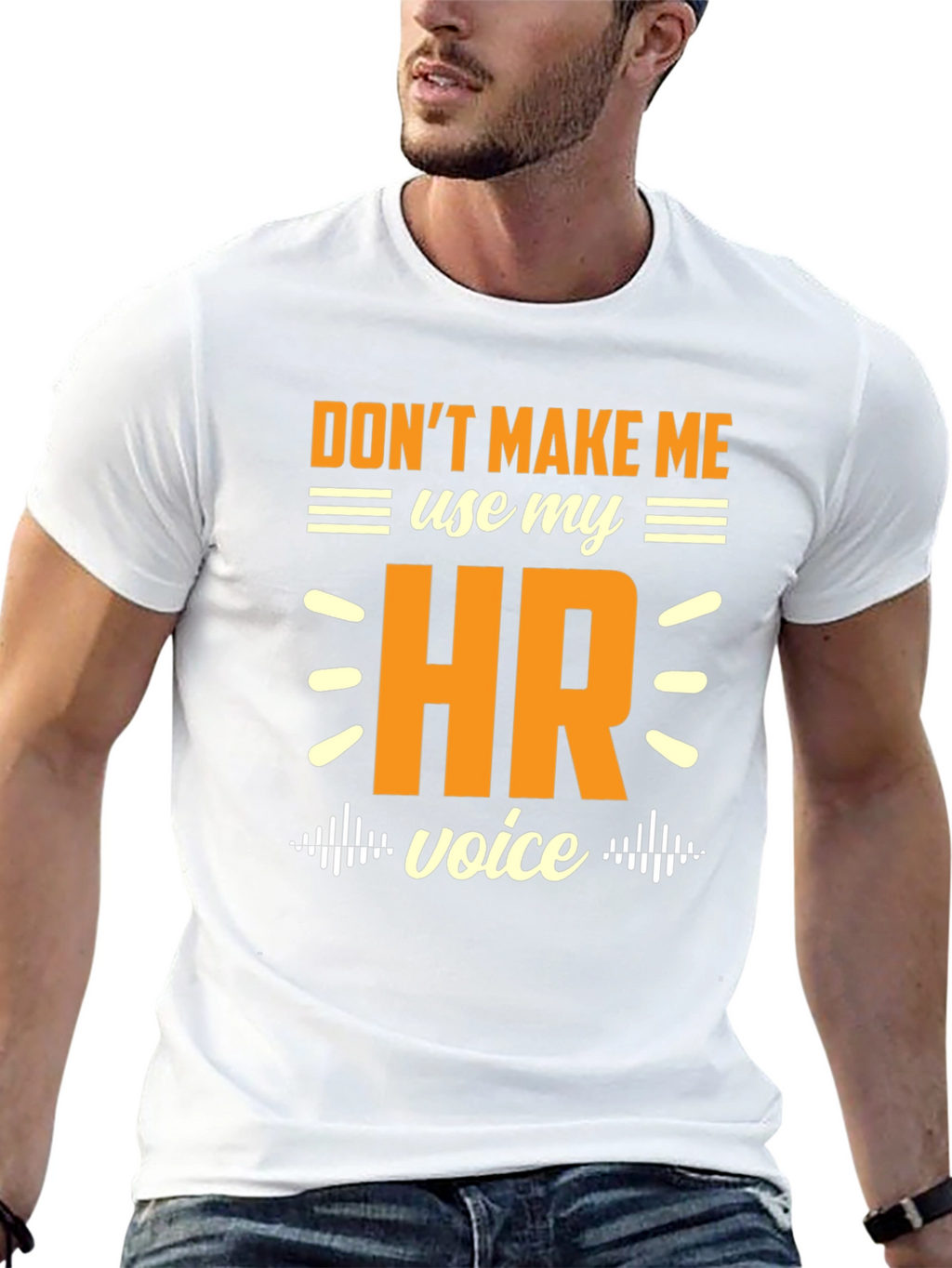 HR Voice T-Shirt - Funny Human Resources Tee