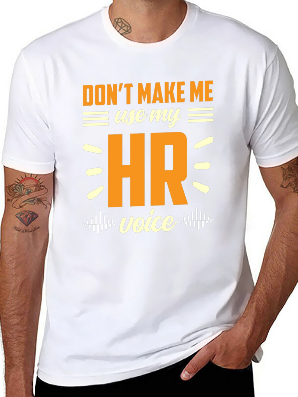 HR Voice T-Shirt - Funny Human Resources Tee