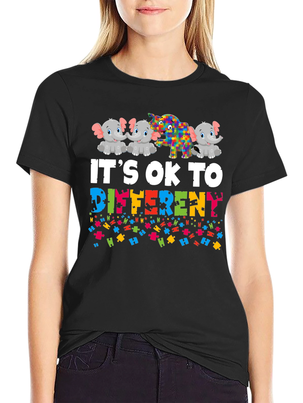 Its OK to Be Different Autism Awareness T-Shirt