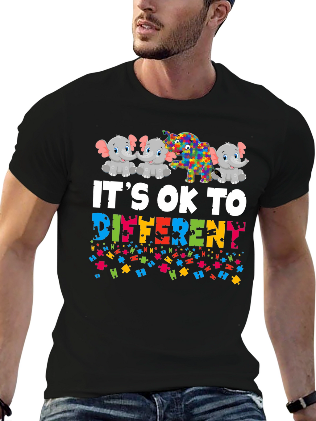 Its OK to Be Different Autism Awareness T-Shirt