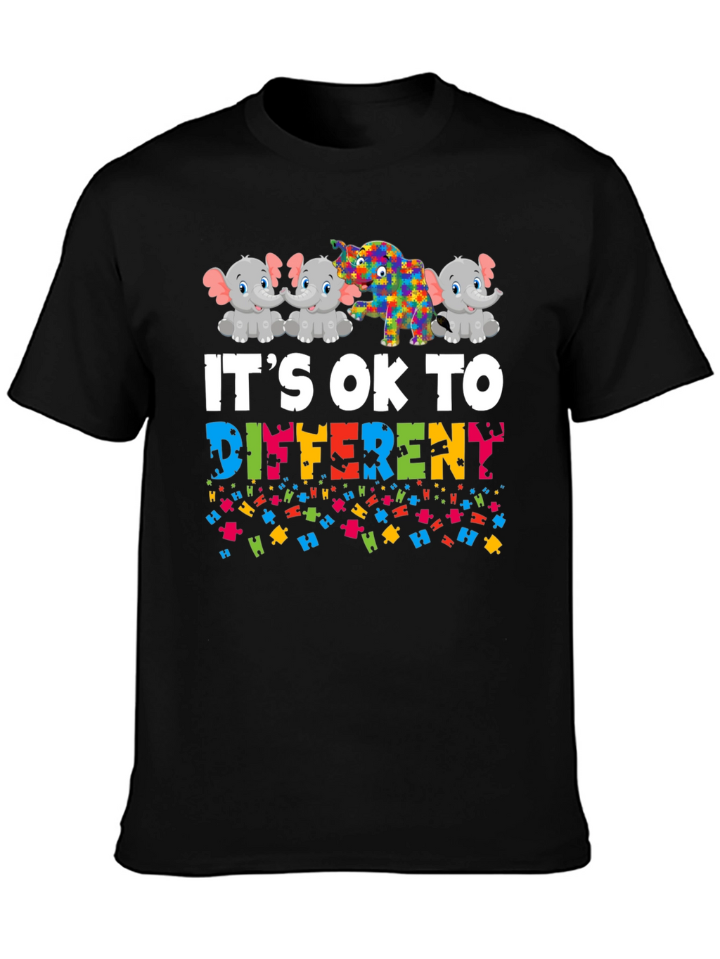 Its OK to Be Different Autism Awareness T-Shirt
