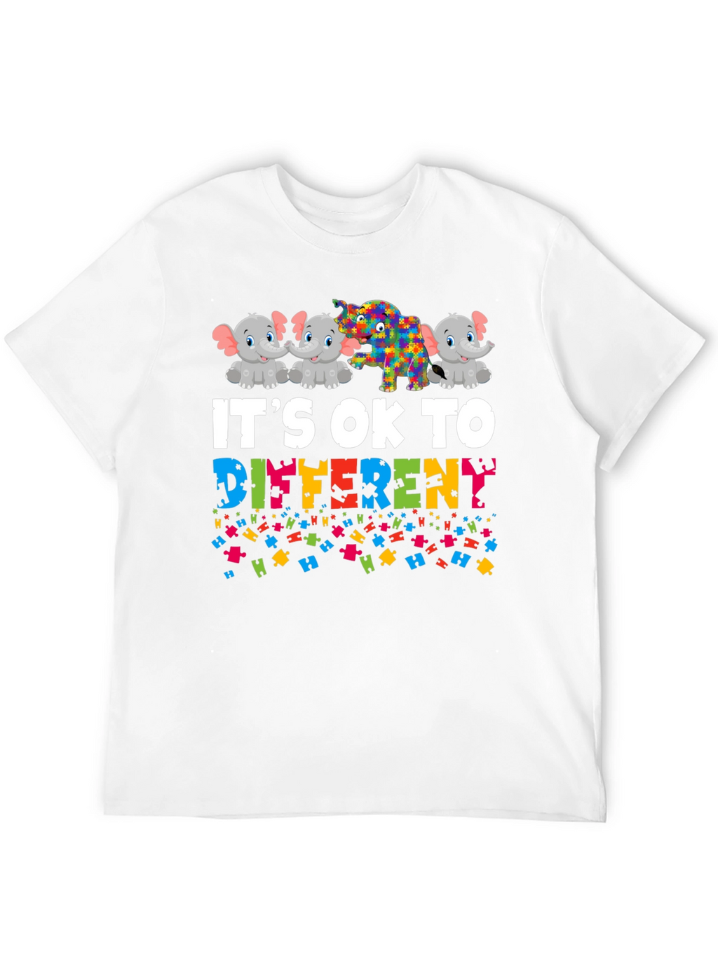 Its OK to Be Different Autism Awareness T-Shirt