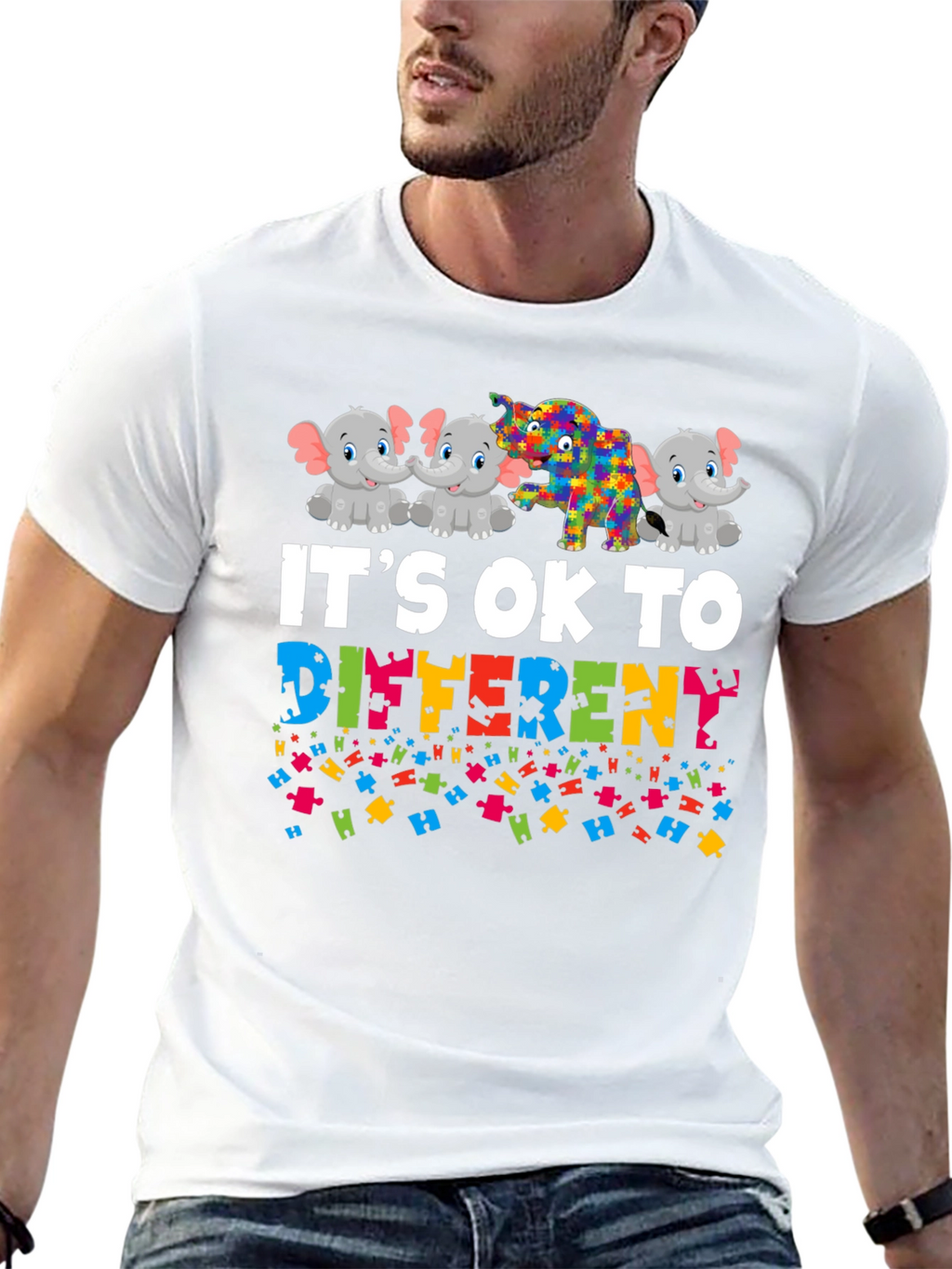 Its OK to Be Different Autism Awareness T-Shirt