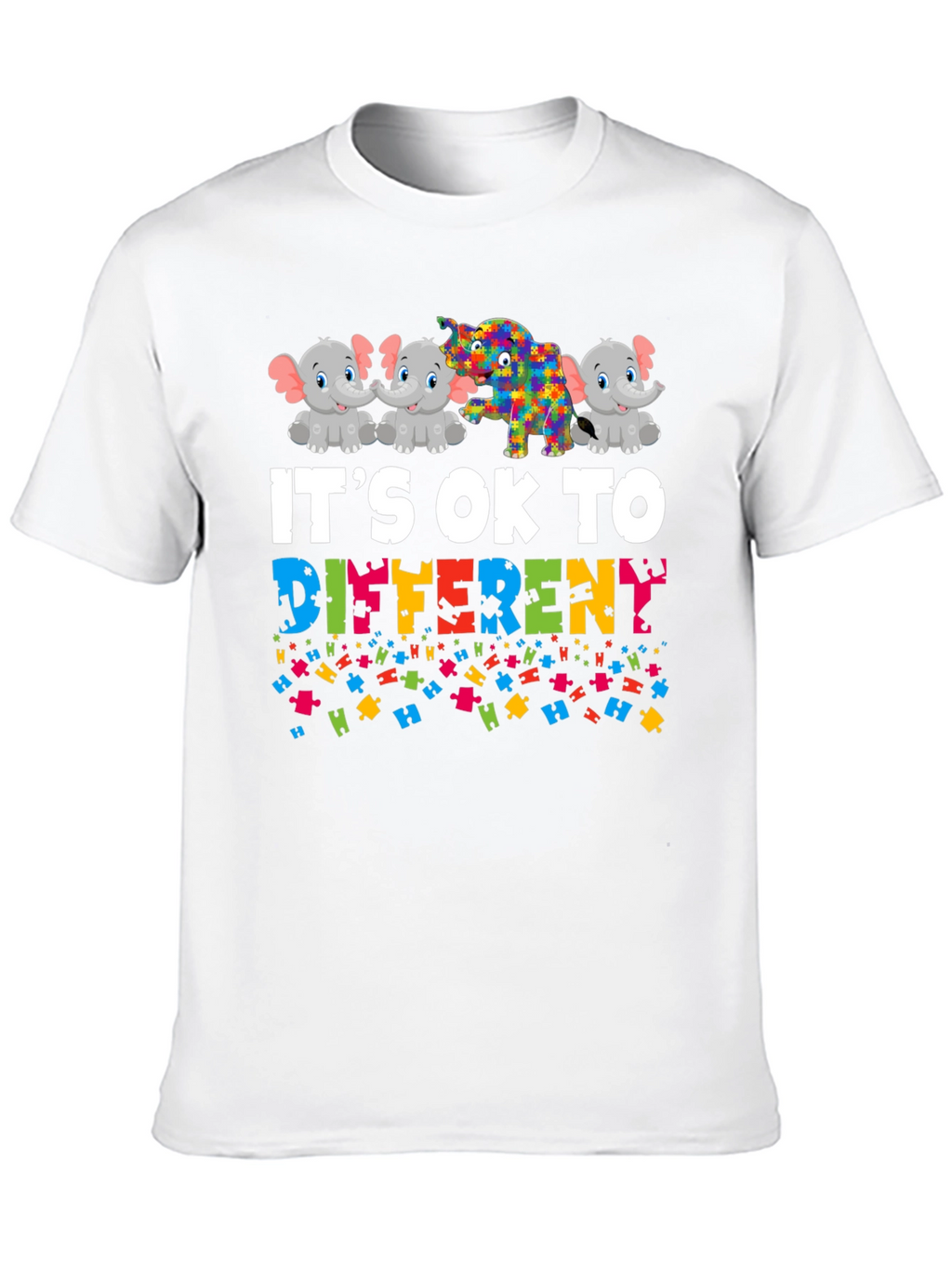 Its OK to Be Different Autism Awareness T-Shirt
