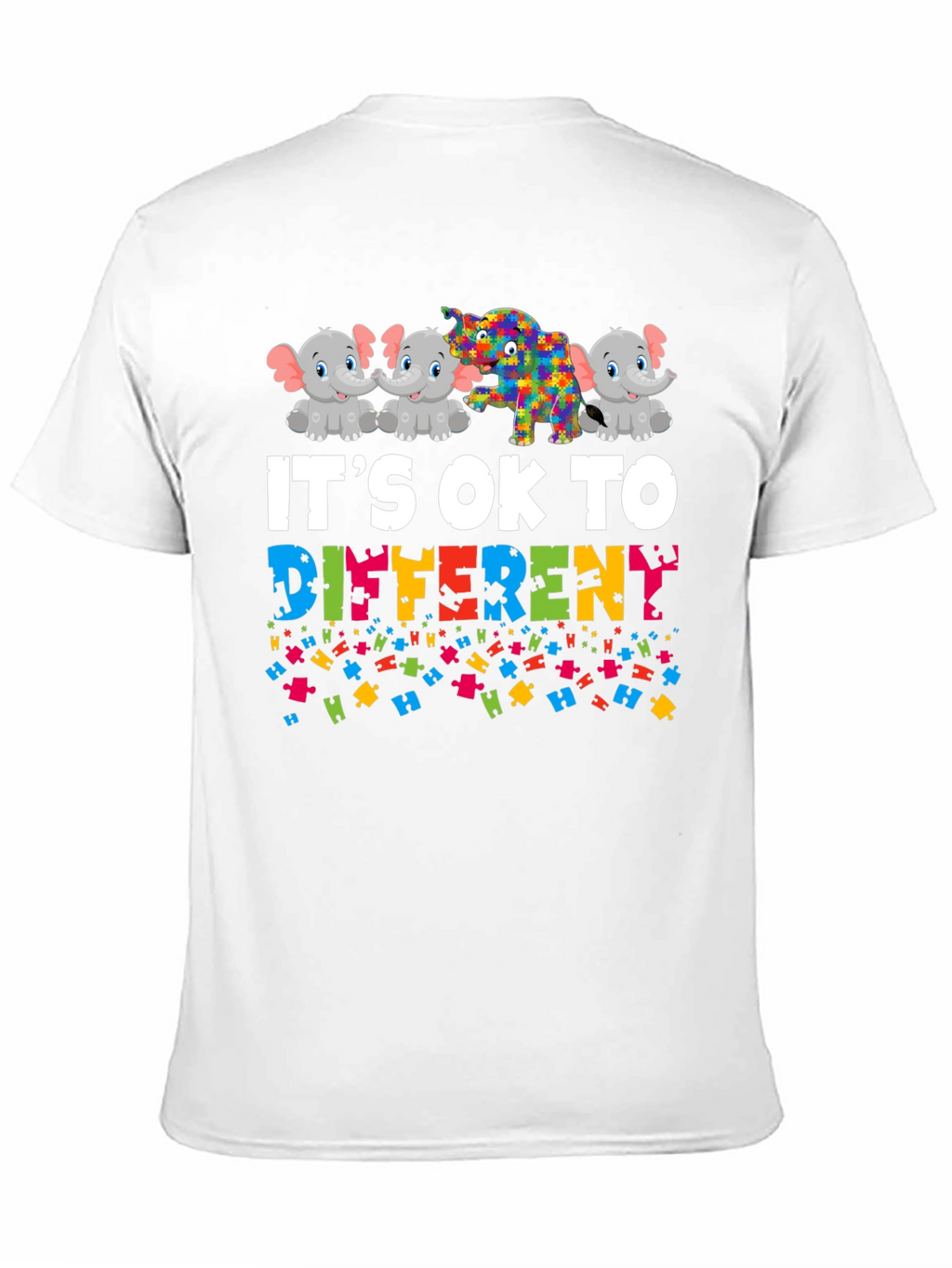 Its OK to Be Different Autism Awareness T-Shirt