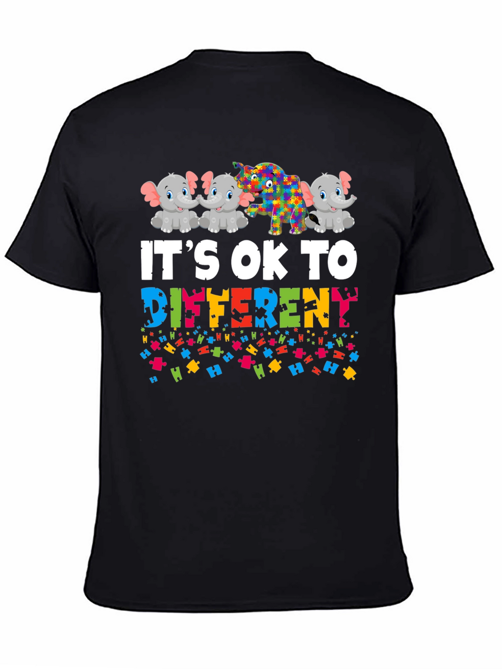 Its OK to Be Different Autism Awareness T-Shirt
