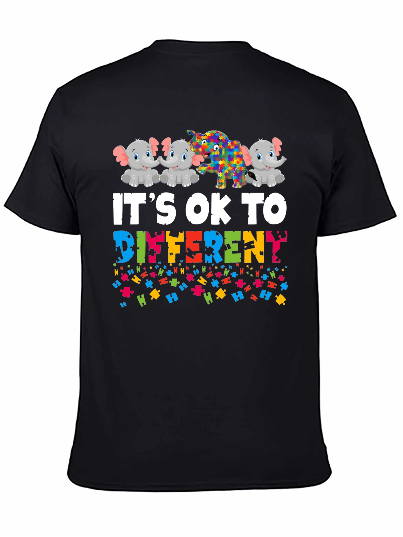 Its OK to Be Different Autism Awareness T-Shirt