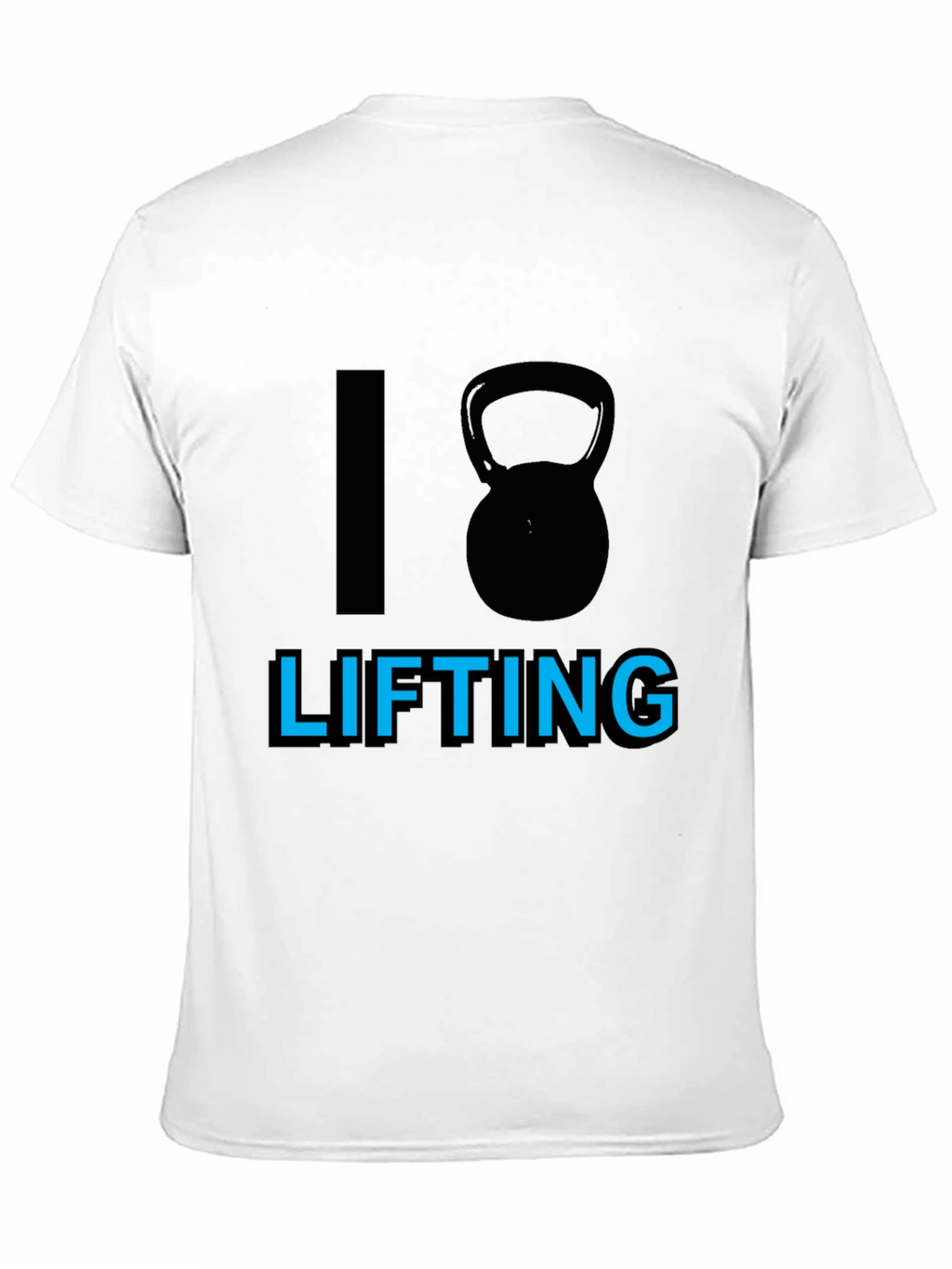 I Kettlebell Lifting Black T-Shirt