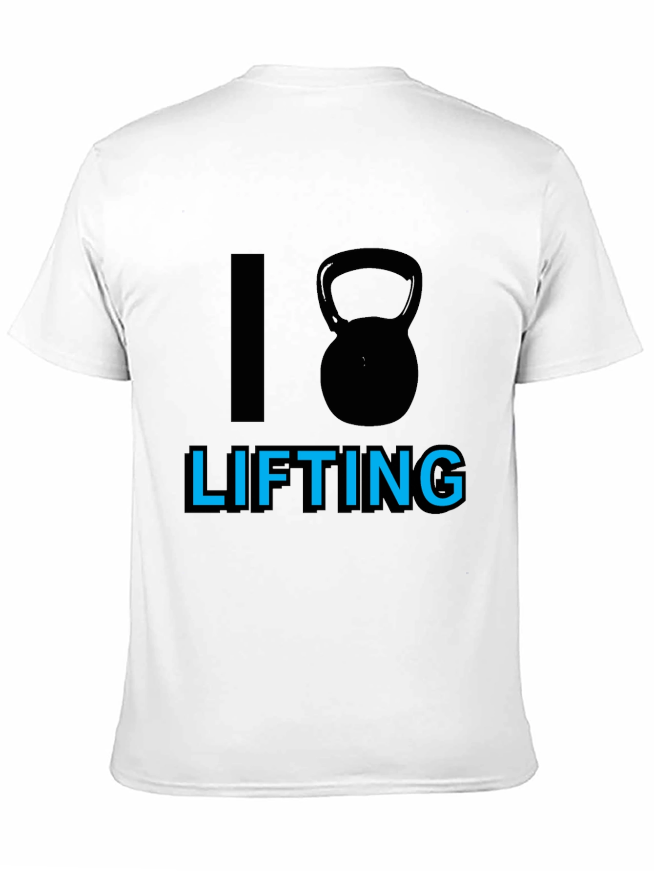 I Kettlebell Lifting Black T-Shirt