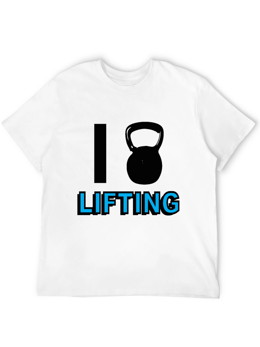I Kettlebell Lifting Black T-Shirt