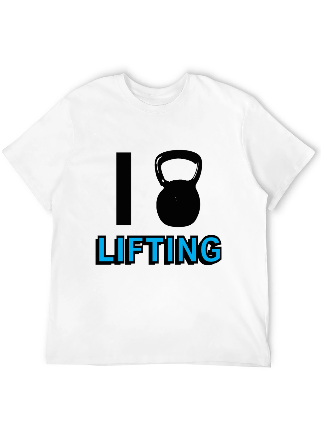 I Kettlebell Lifting Black T-Shirt