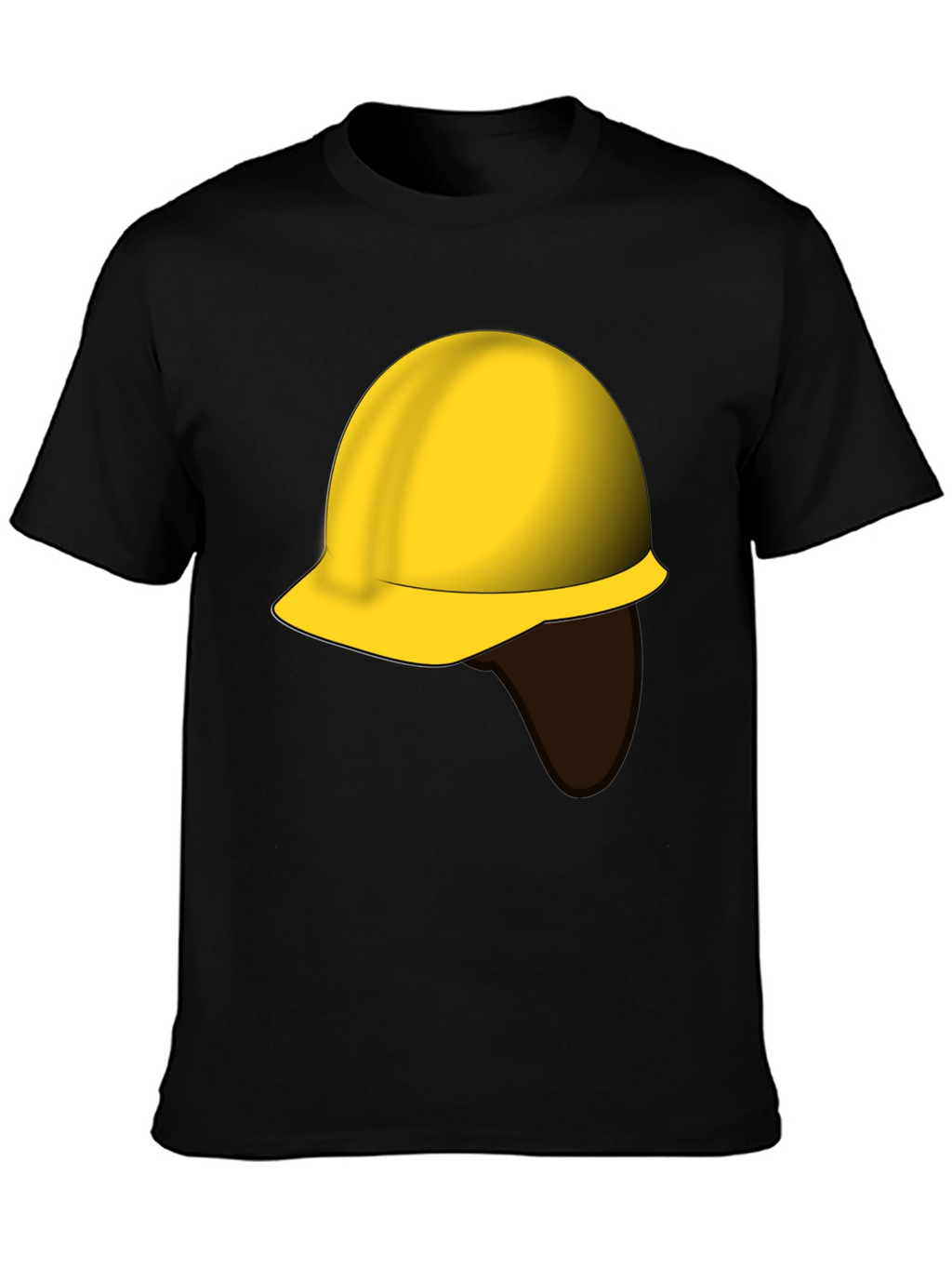 Construction Worker Hard Hat Graphic Tee