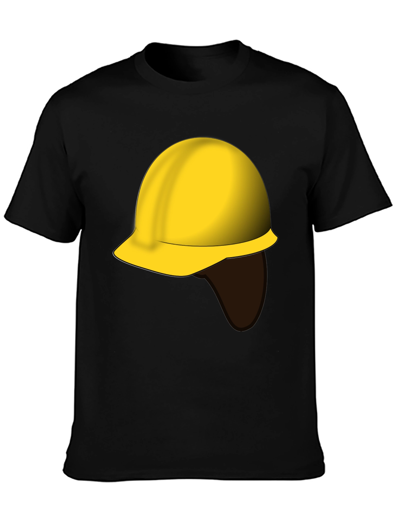 Construction Worker Hard Hat Graphic Tee