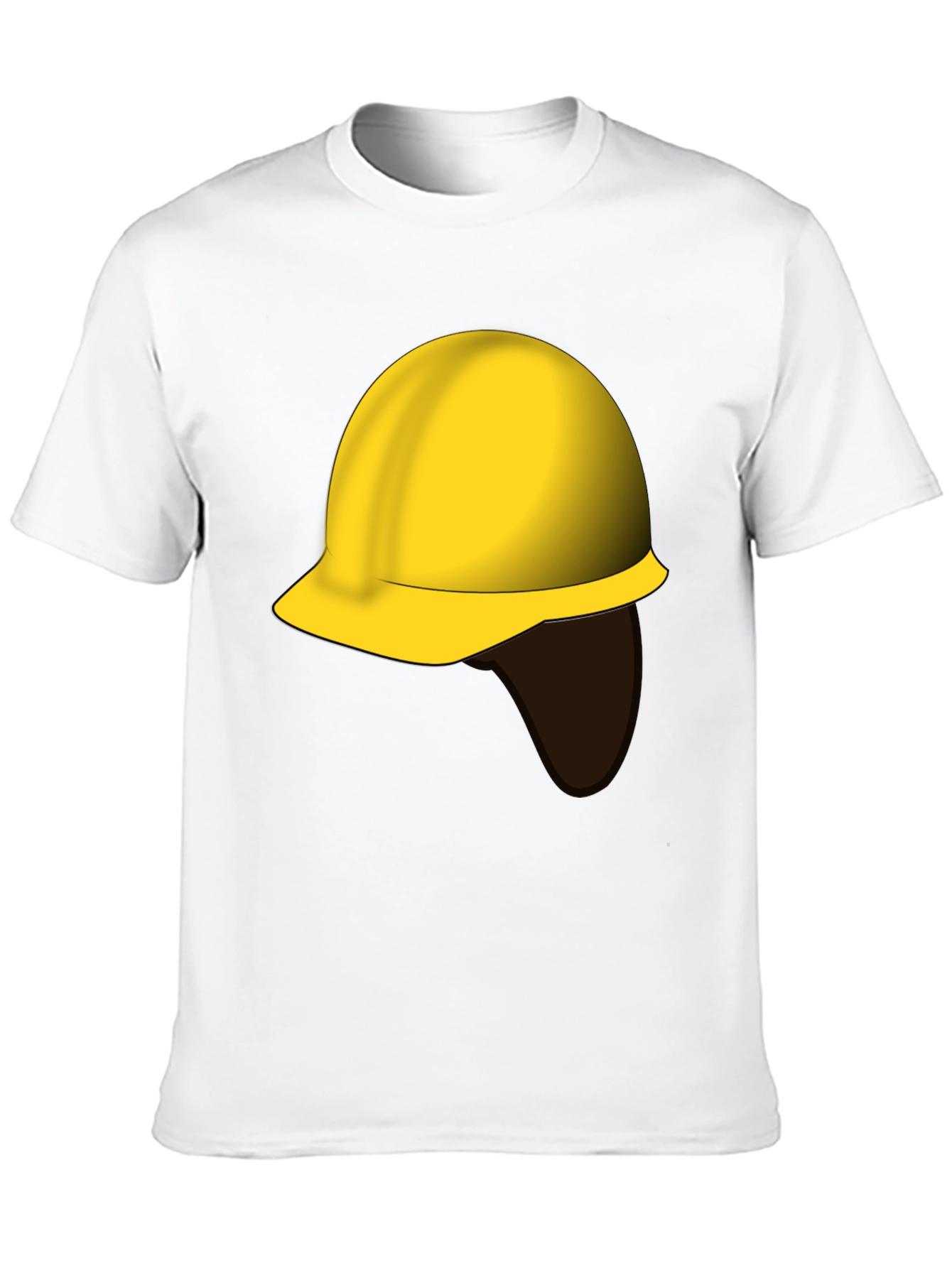 Construction Worker Hard Hat Graphic Tee