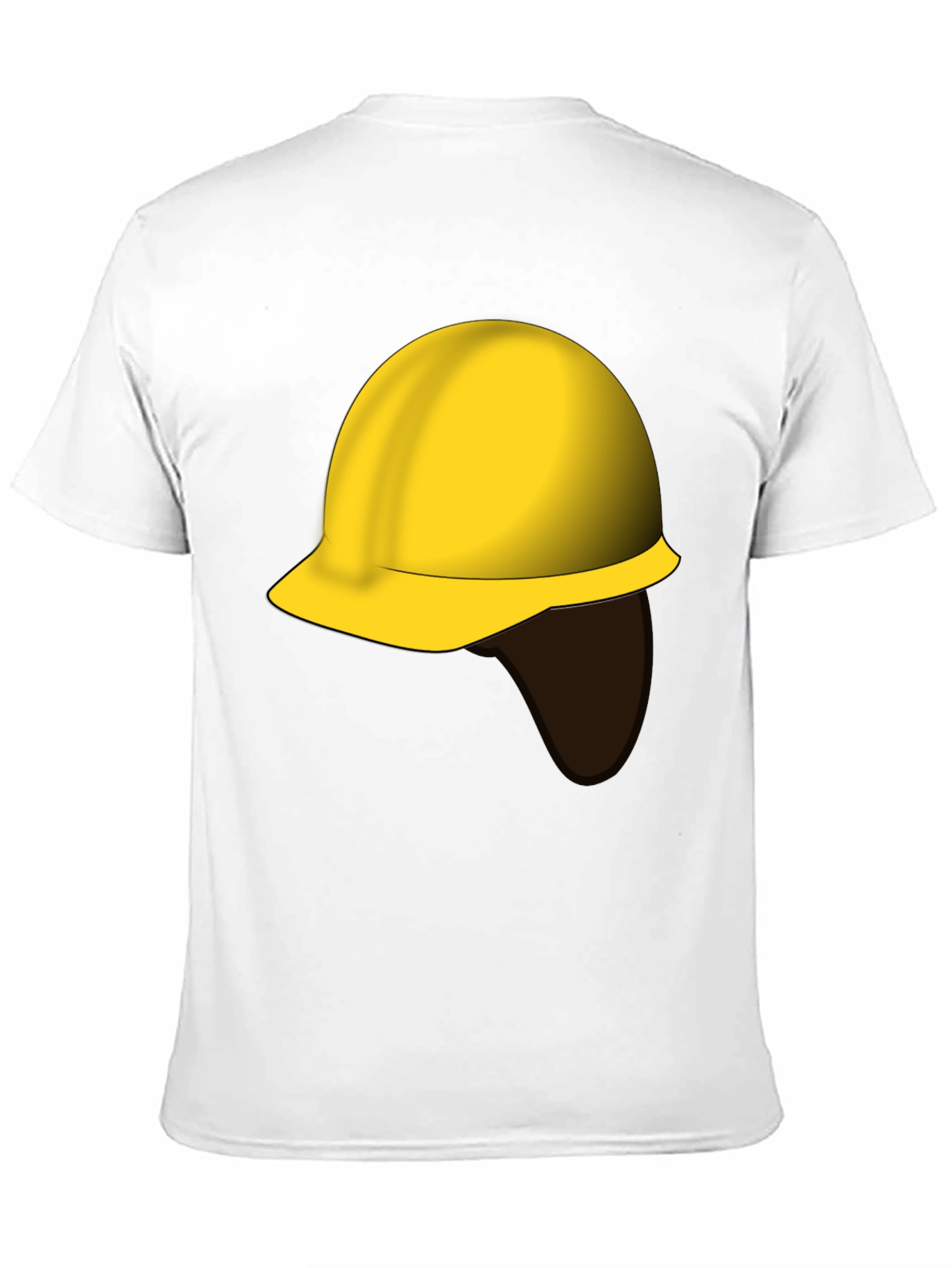 Construction Worker Hard Hat Graphic Tee