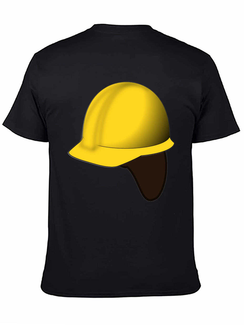 Construction Worker Hard Hat Graphic Tee