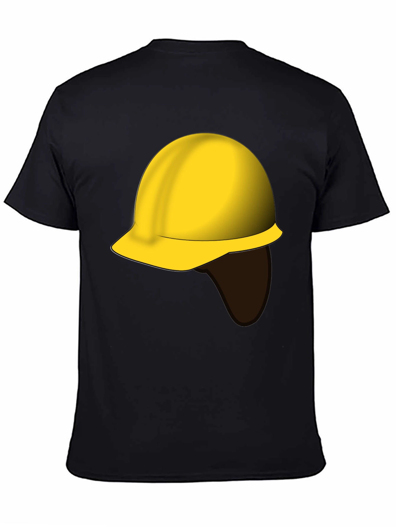 Construction Worker Hard Hat Graphic Tee
