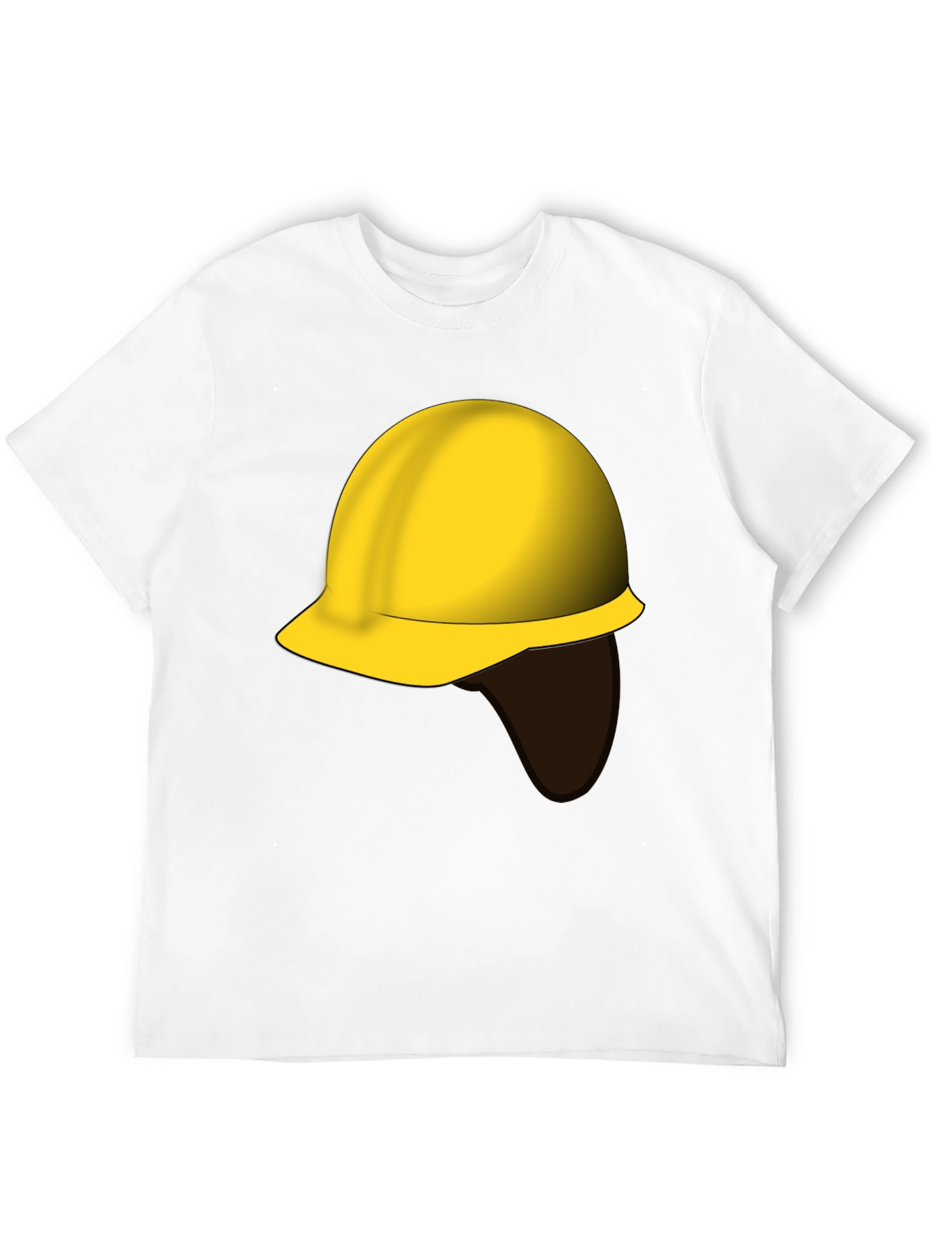 Construction Worker Hard Hat Graphic Tee