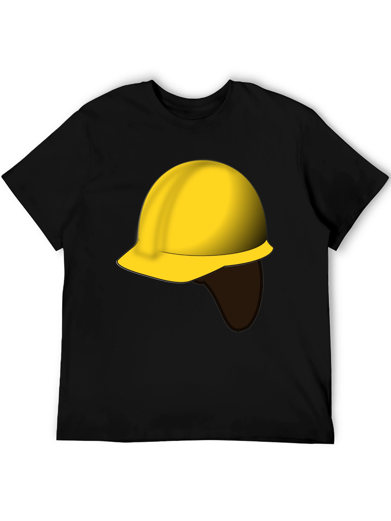 Construction Worker Hard Hat Graphic Tee