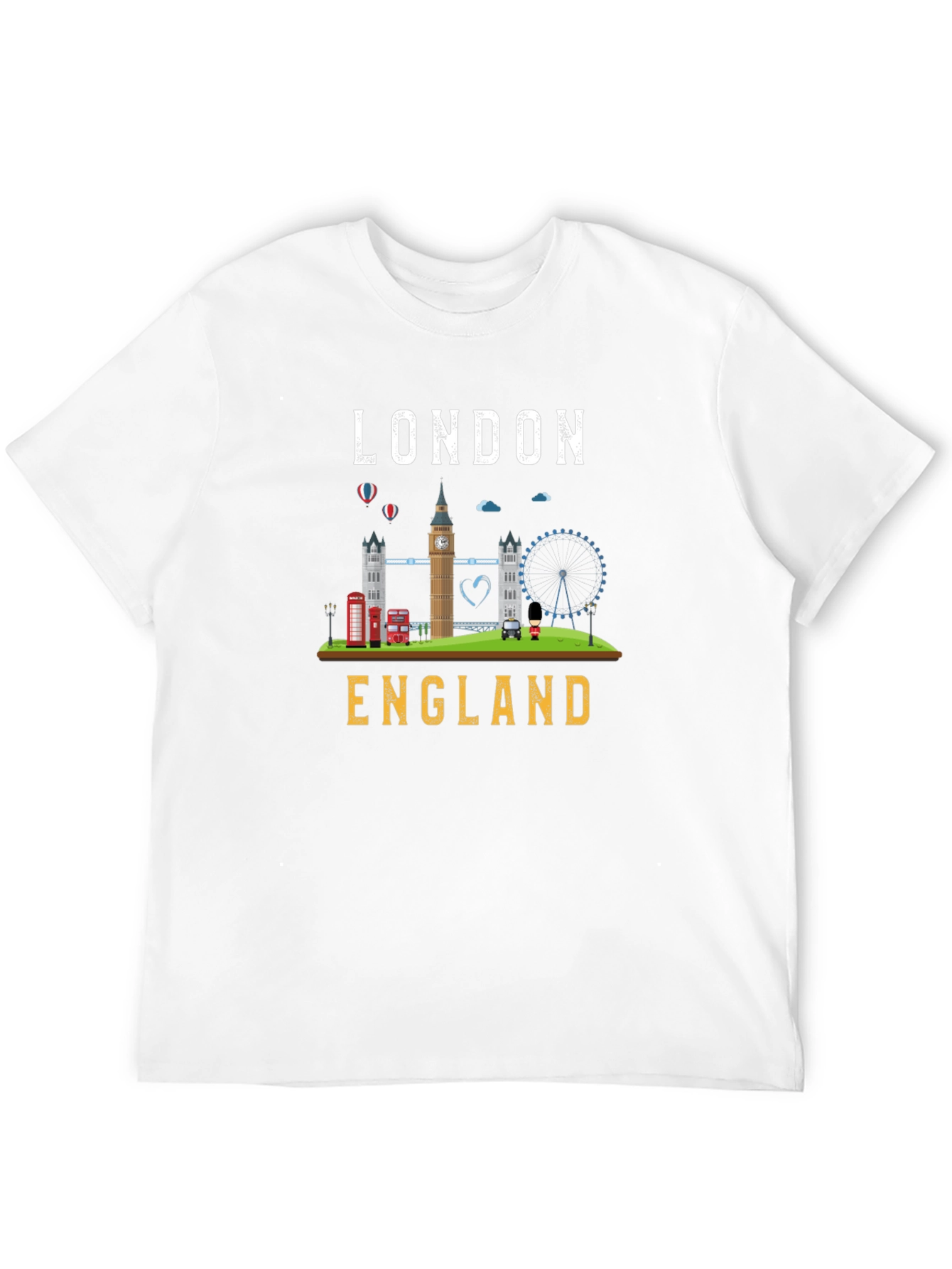 London England Souvenir Graphic T-Shirt