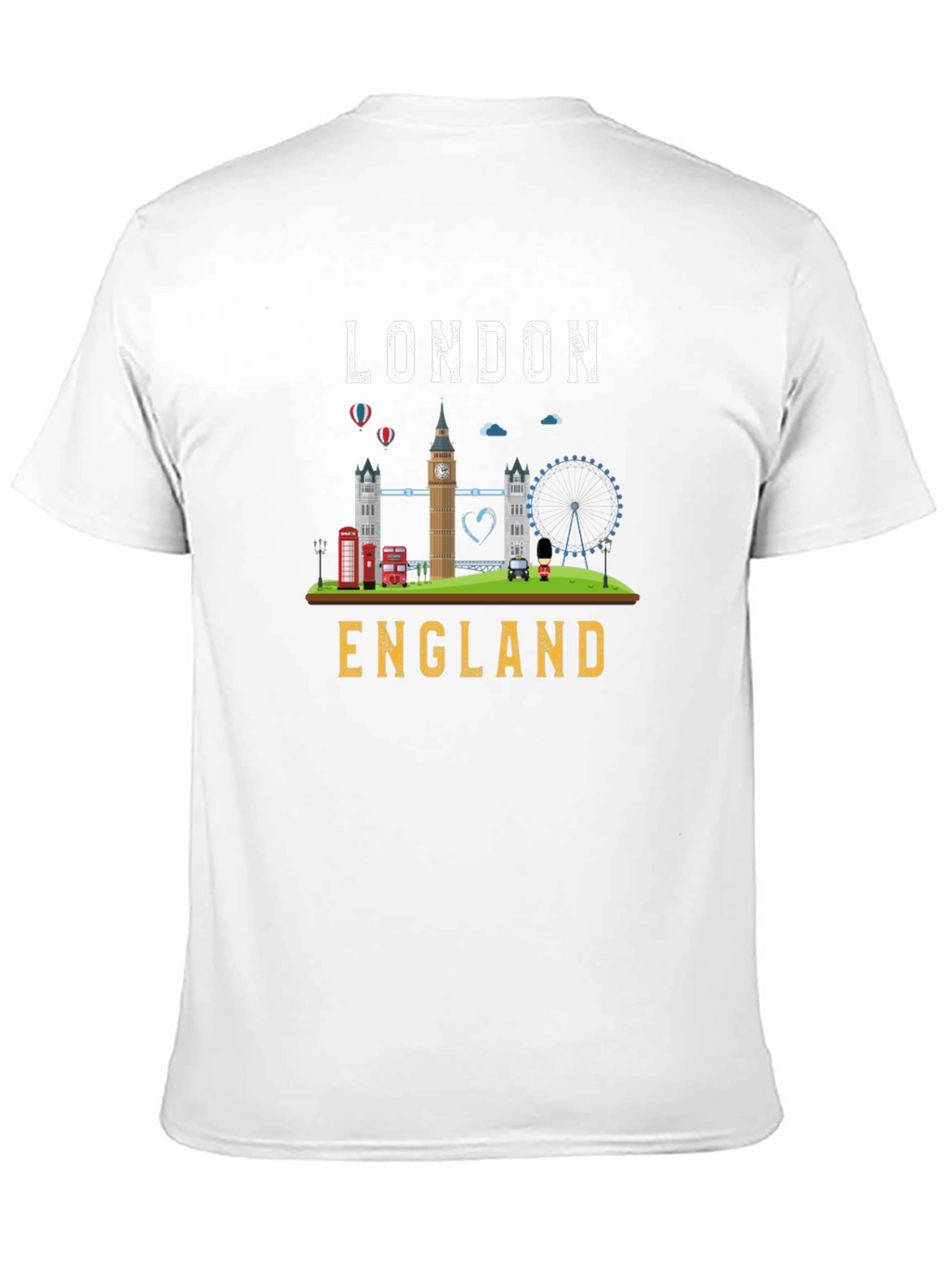 London England Souvenir Graphic T-Shirt