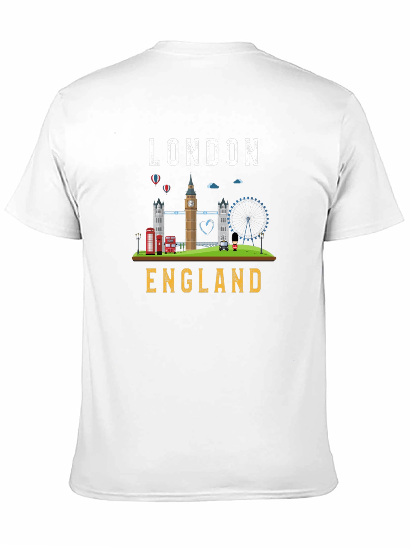 London England Souvenir Graphic T-Shirt