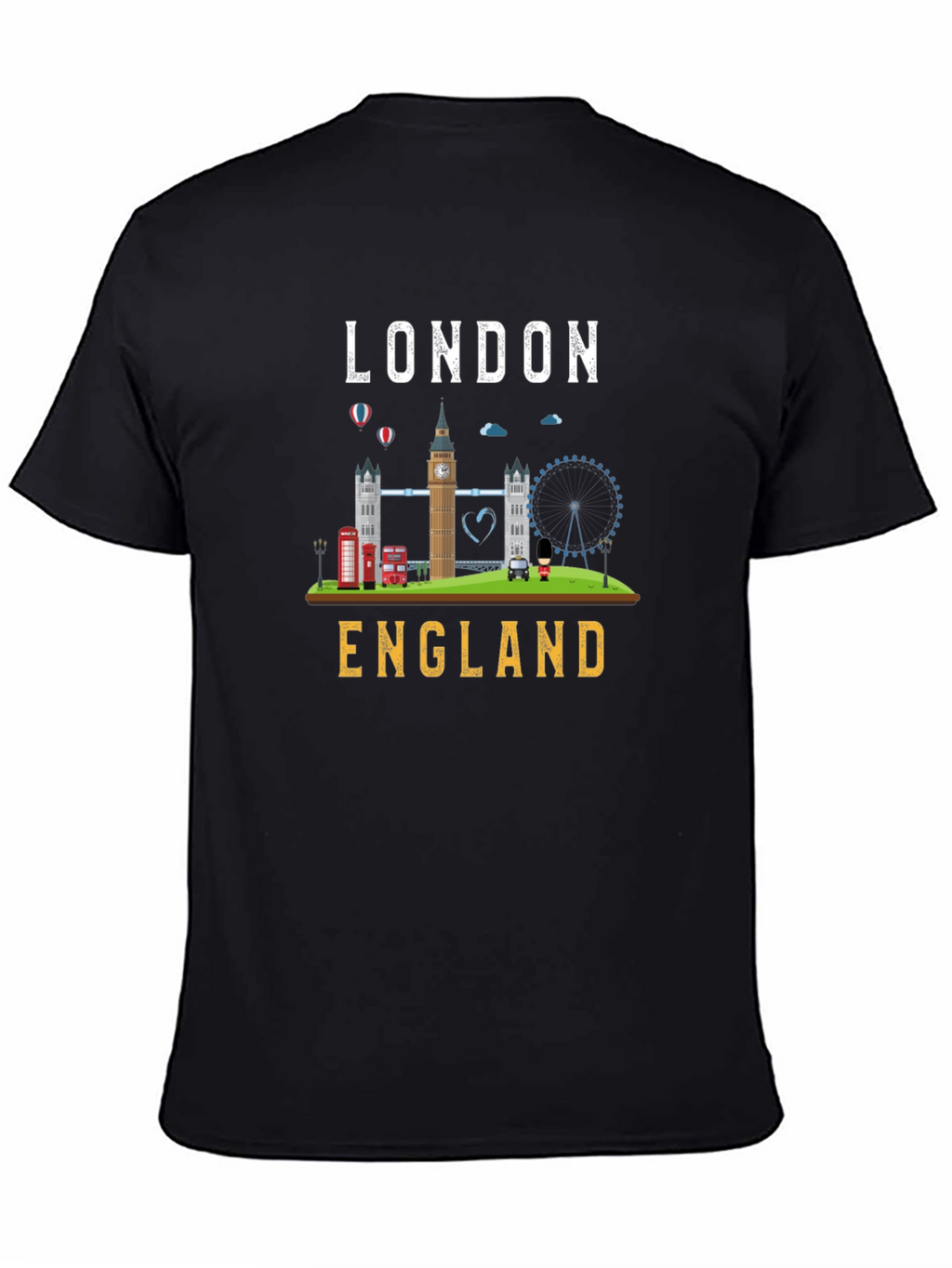 London England Souvenir Graphic T-Shirt