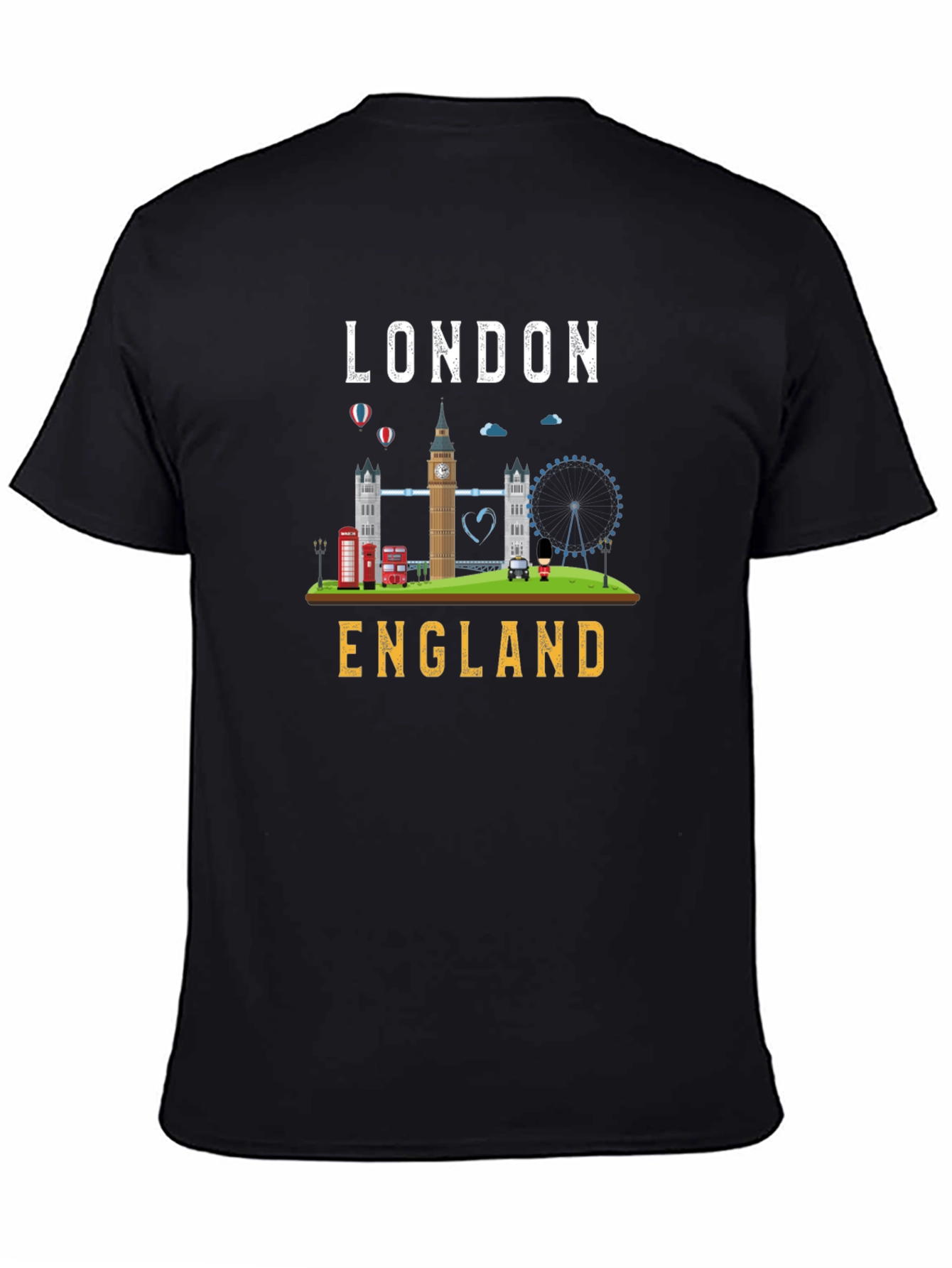 London England Souvenir Graphic T-Shirt