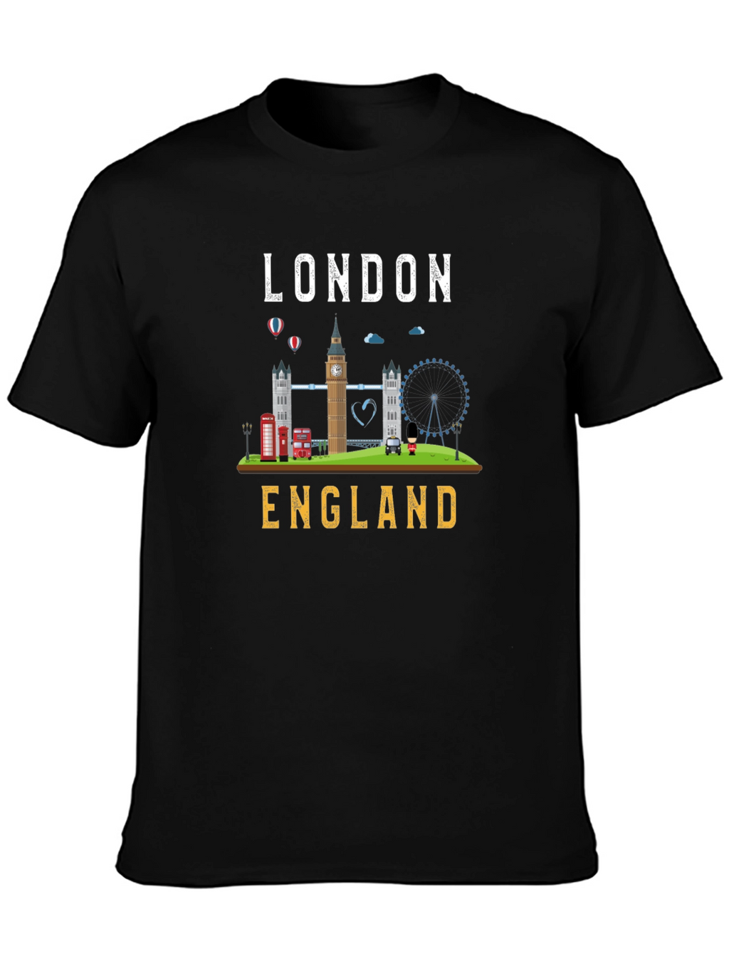 London England Souvenir Graphic T-Shirt