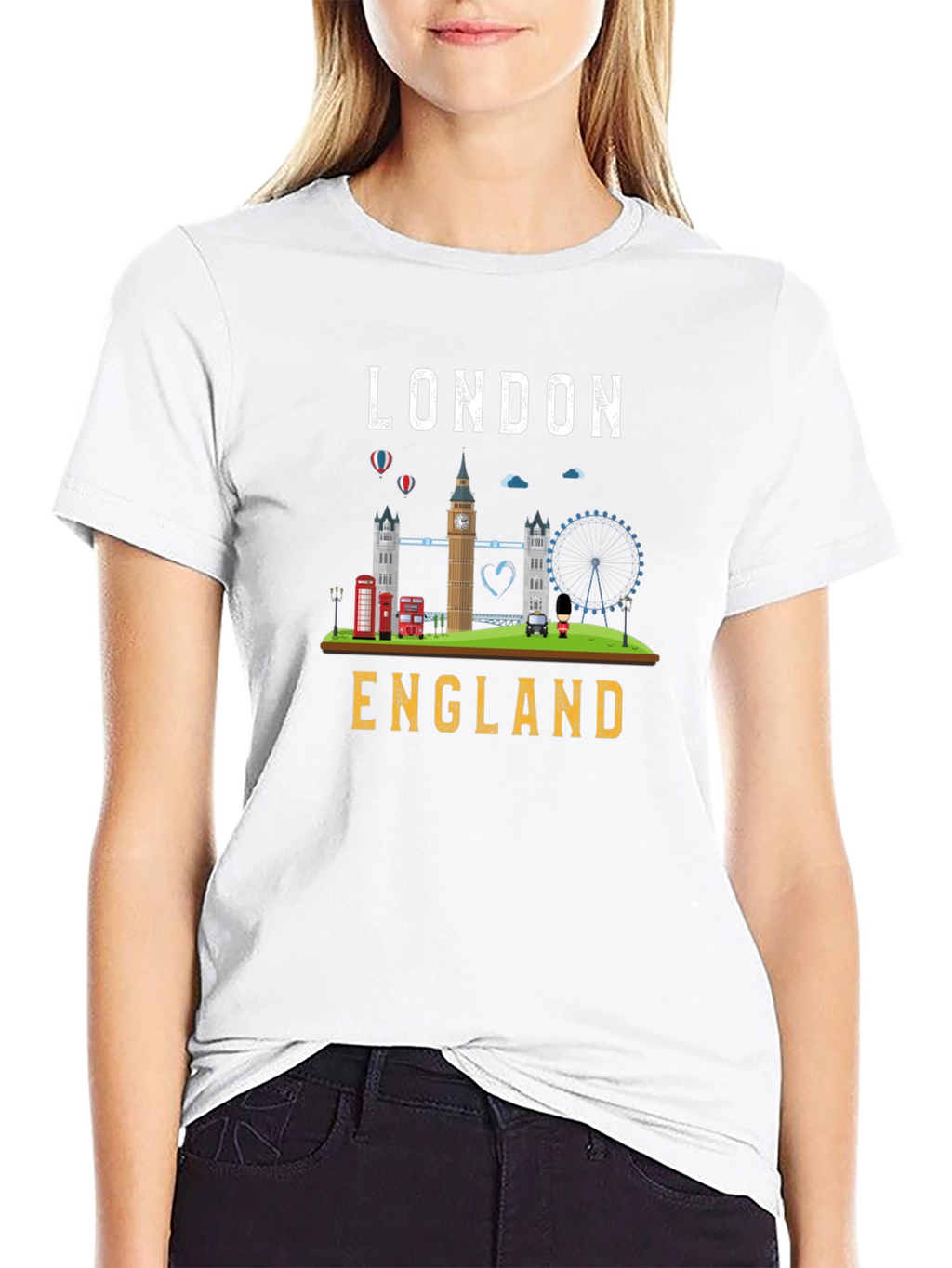 London England Souvenir Graphic T-Shirt