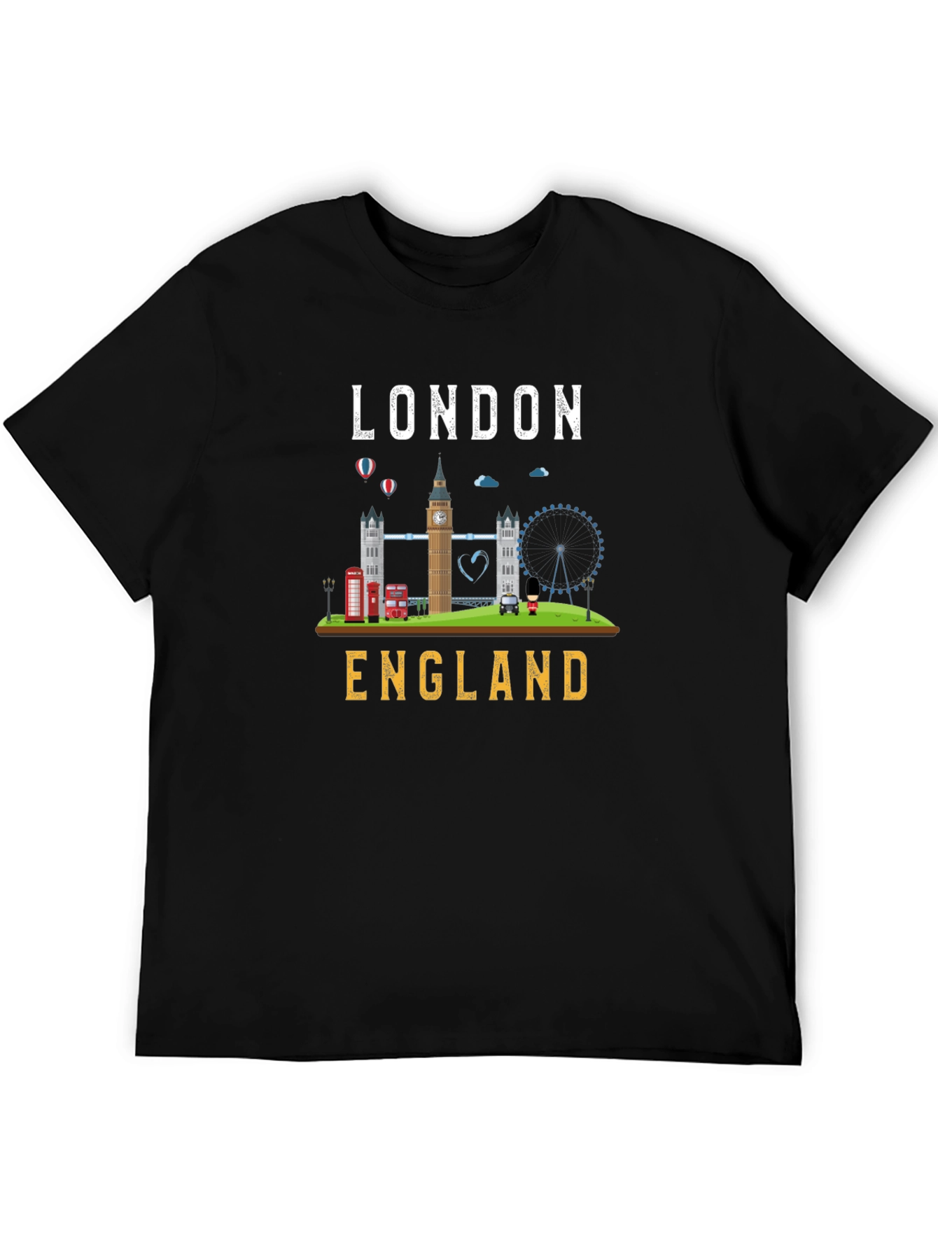 London England Souvenir Graphic T-Shirt