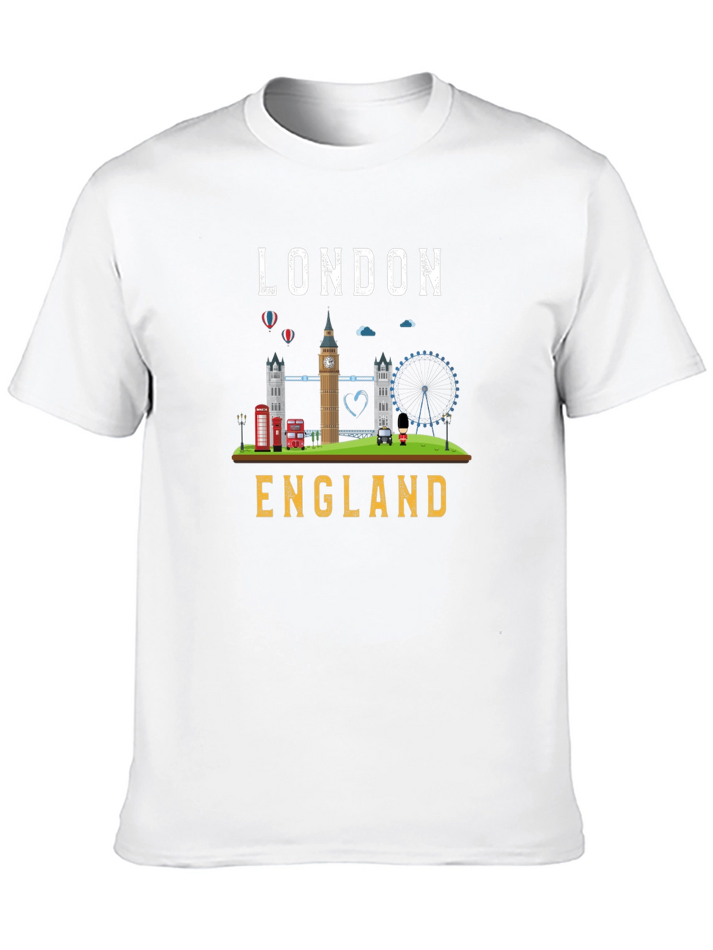London England Souvenir Graphic T-Shirt