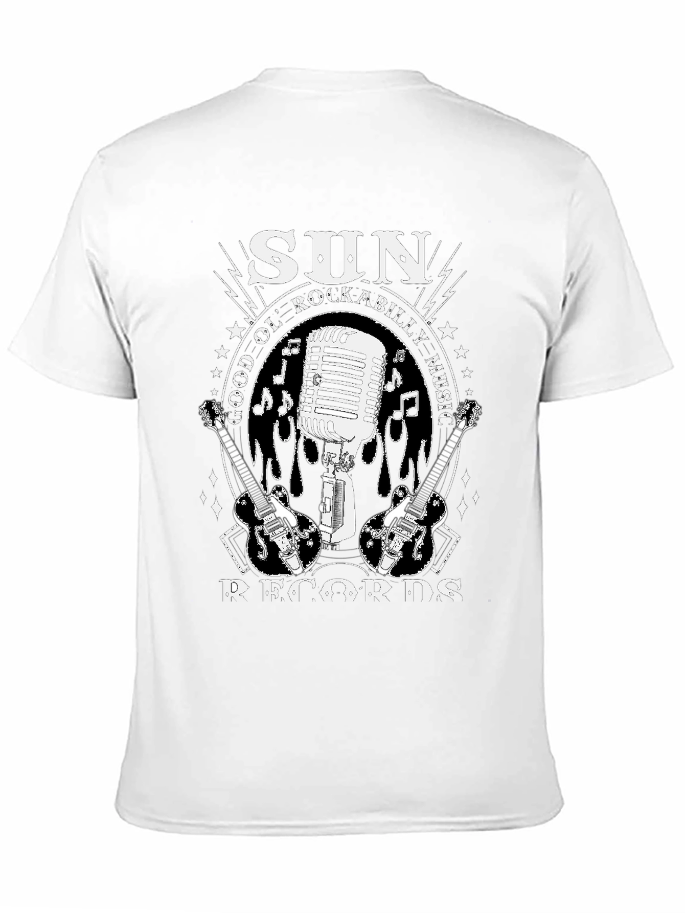 Sun Records Rockabilly Music T-Shirt