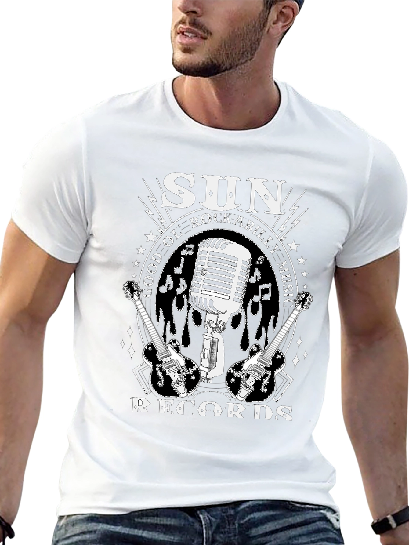 Sun Records Rockabilly Music T-Shirt