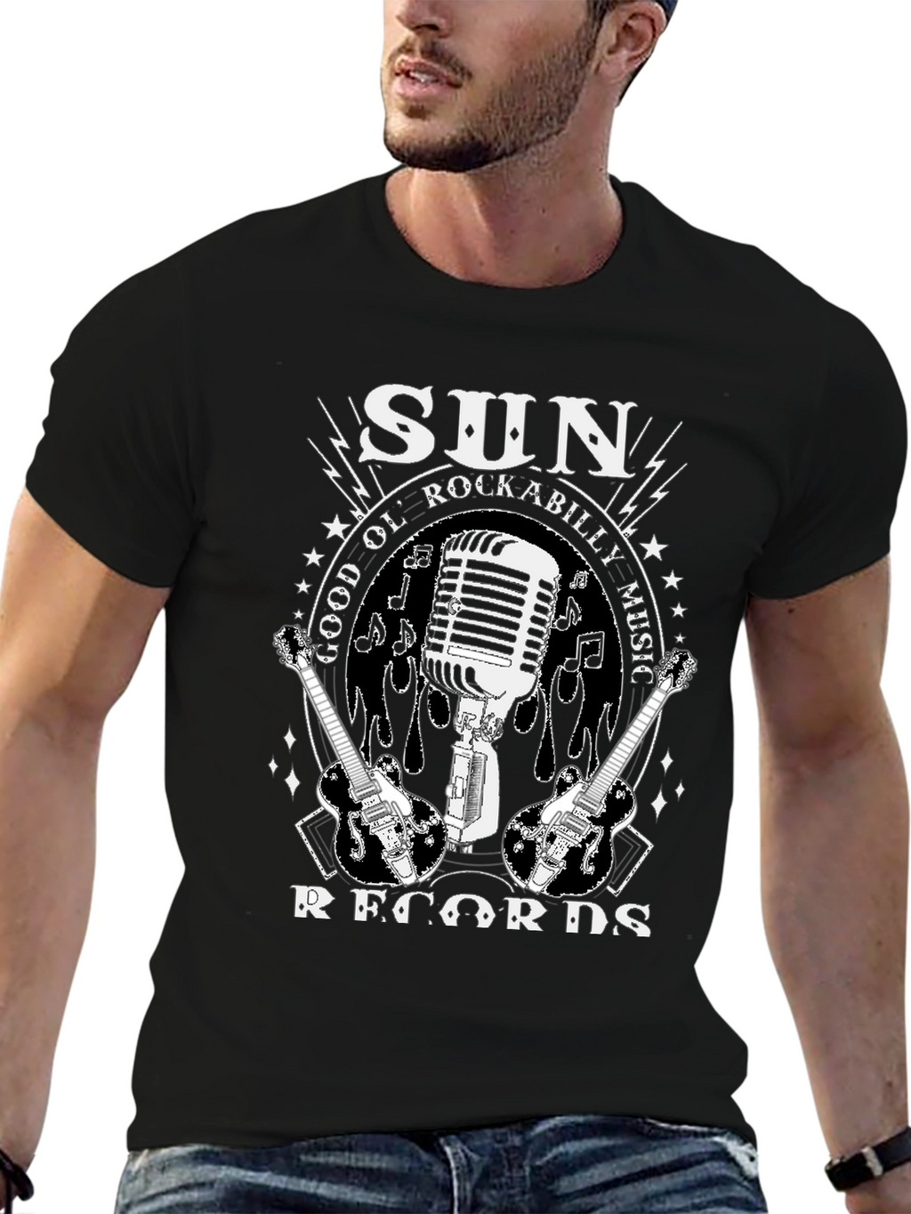 Sun Records Rockabilly Music T-Shirt