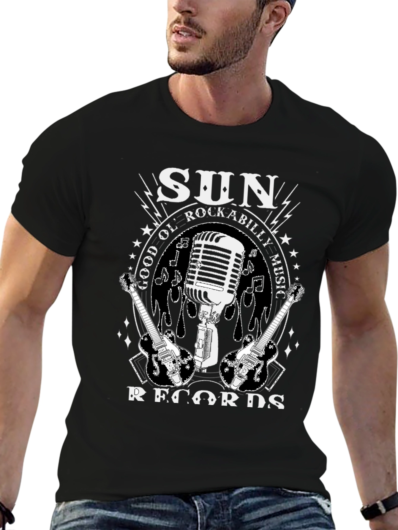 Sun Records Rockabilly Music T-Shirt