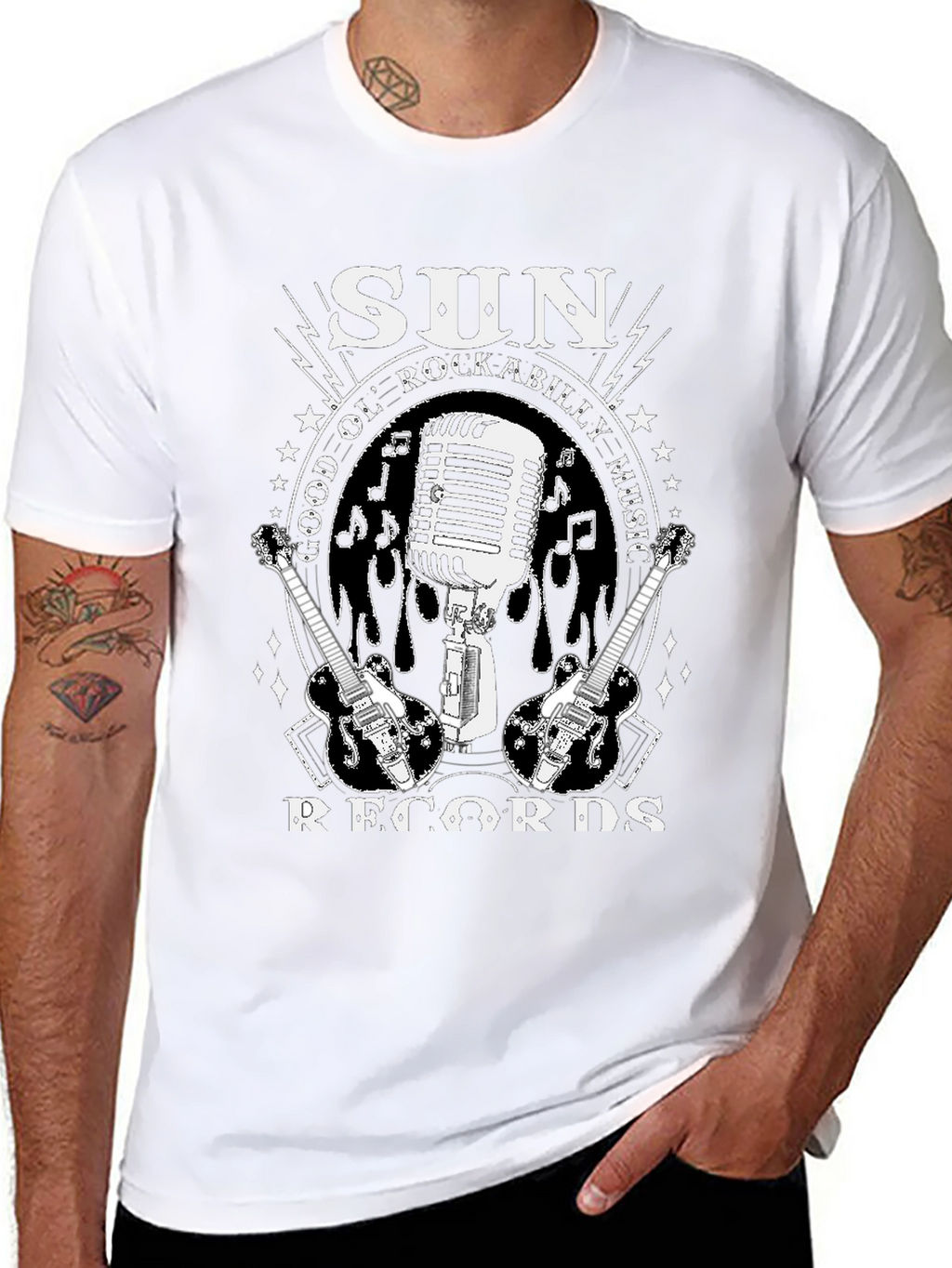 Sun Records Rockabilly Music T-Shirt
