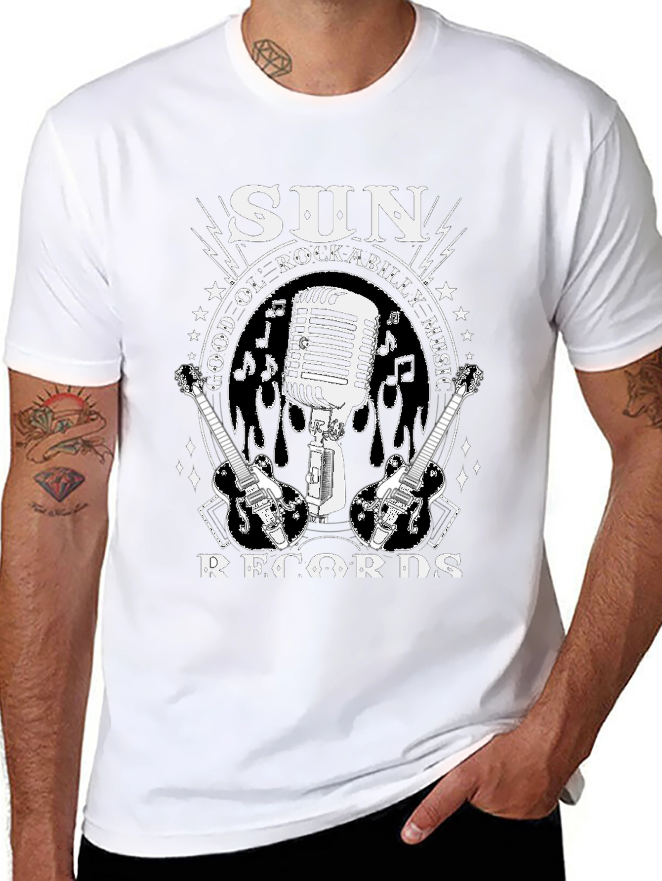 Sun Records Rockabilly Music T-Shirt