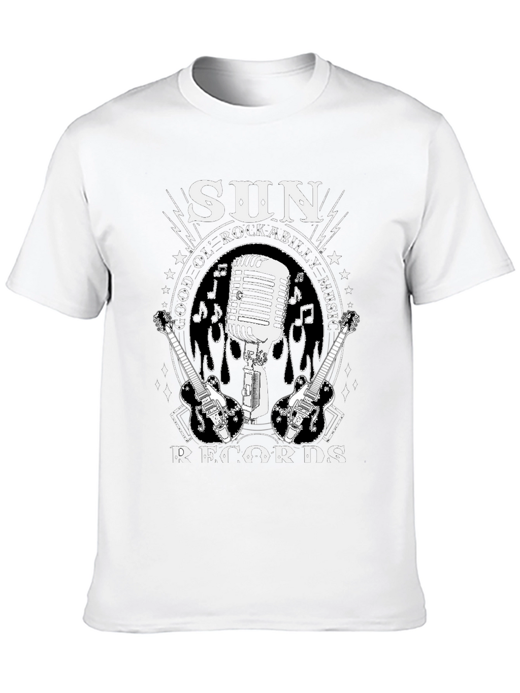 Sun Records Rockabilly Music T-Shirt