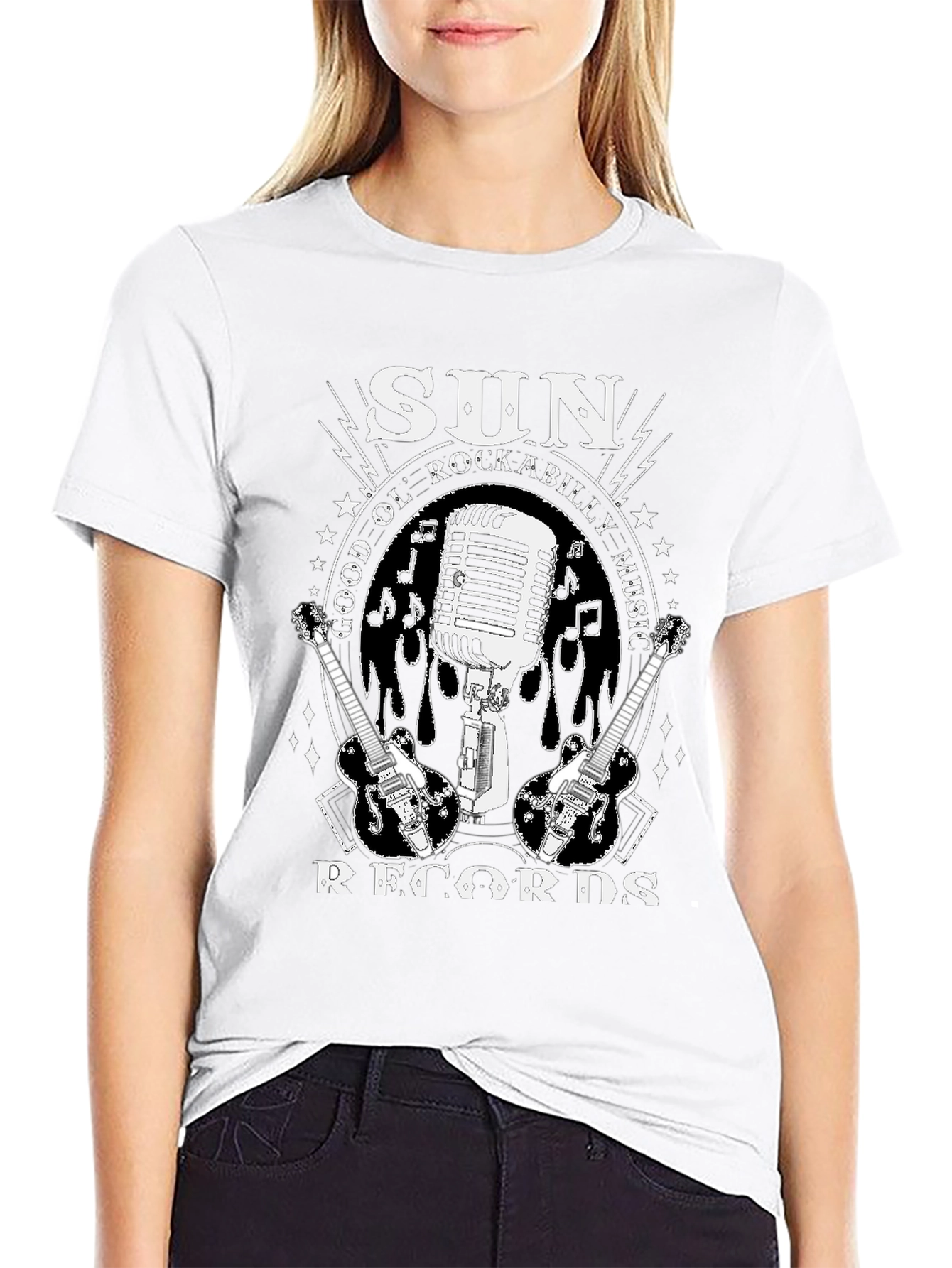 Sun Records Rockabilly Music T-Shirt
