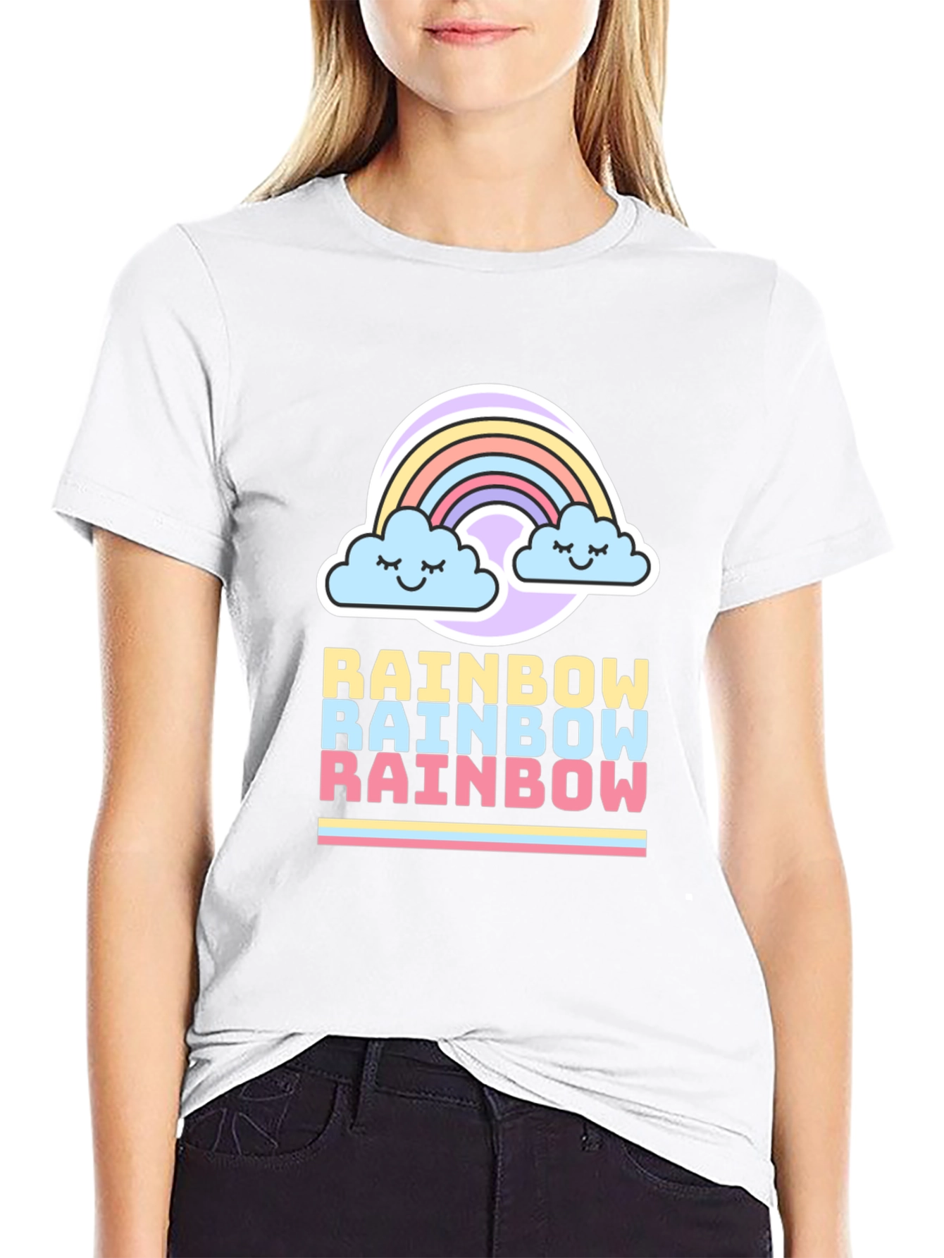 Rainbow Dreams T-Shirt - Cute Graphic Tee