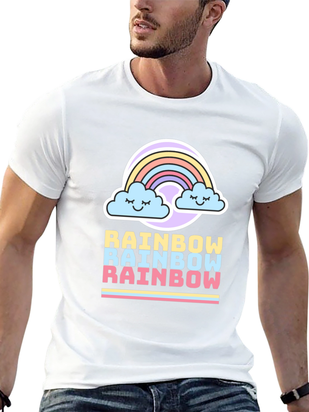 Rainbow Dreams T-Shirt - Cute Graphic Tee