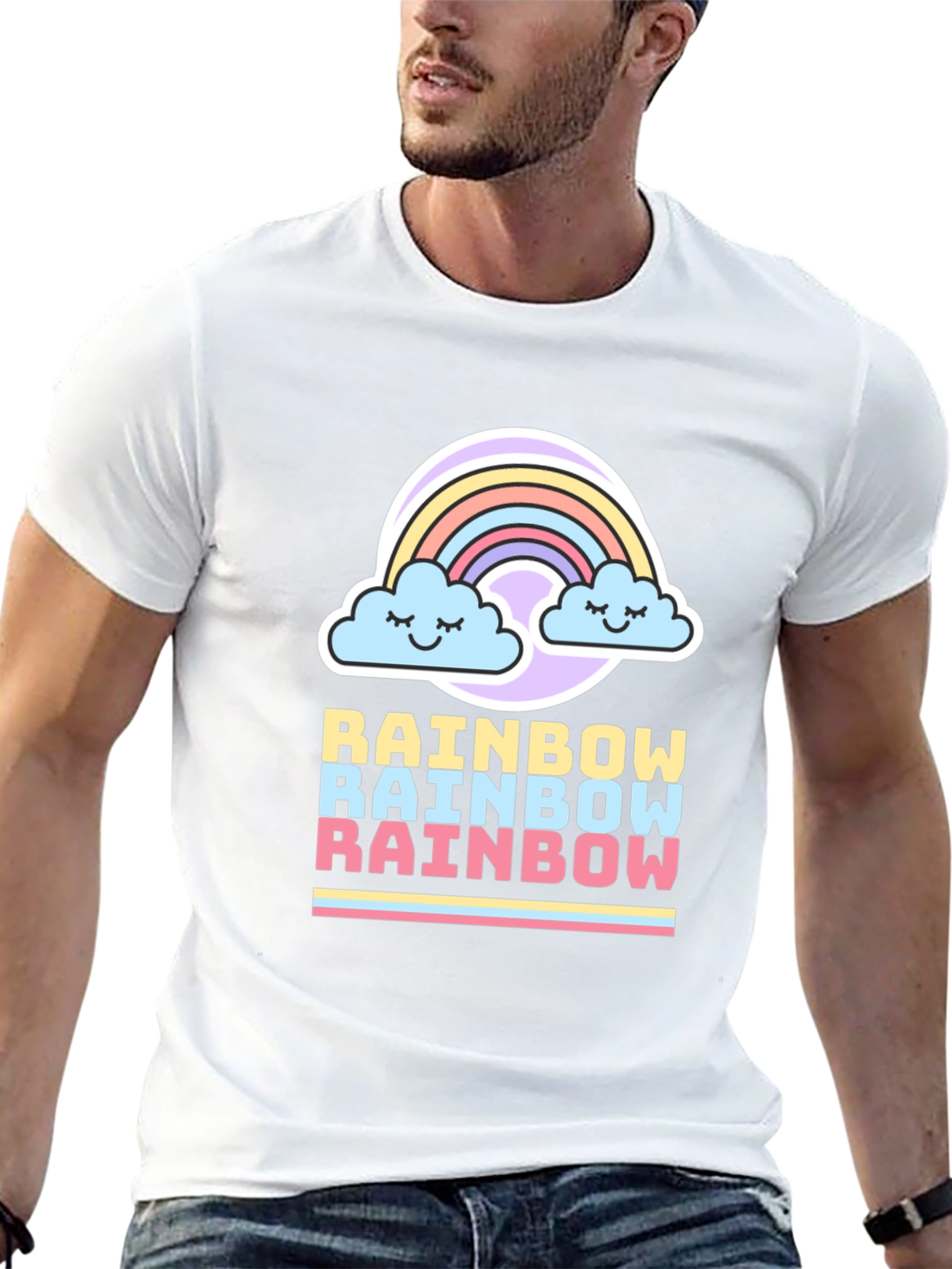 Rainbow Dreams T-Shirt - Cute Graphic Tee