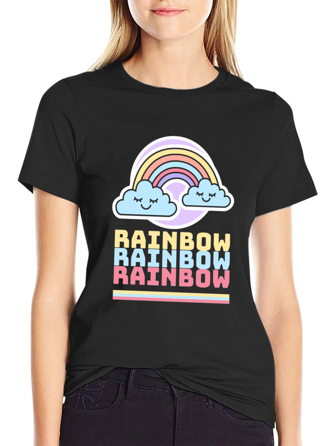 Rainbow Dreams T-Shirt - Cute Graphic Tee
