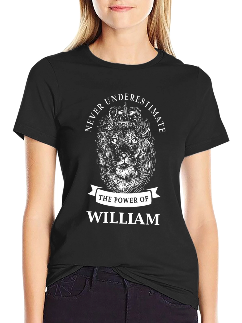 Never Underestimate William Graphic Tee