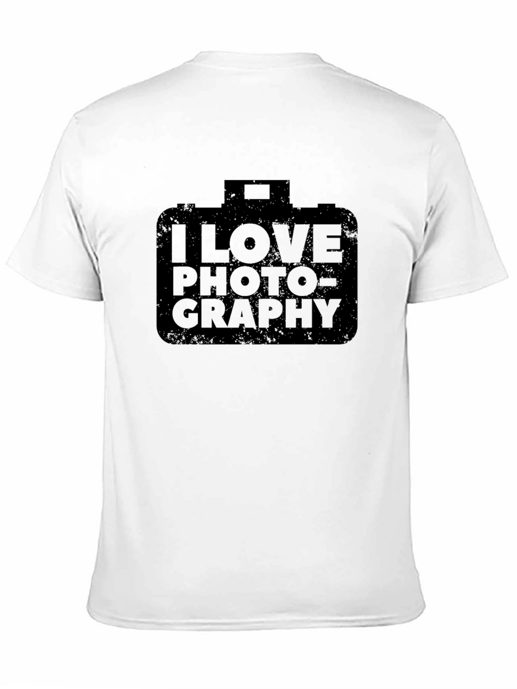 I Love Photography Black Graphic Tee