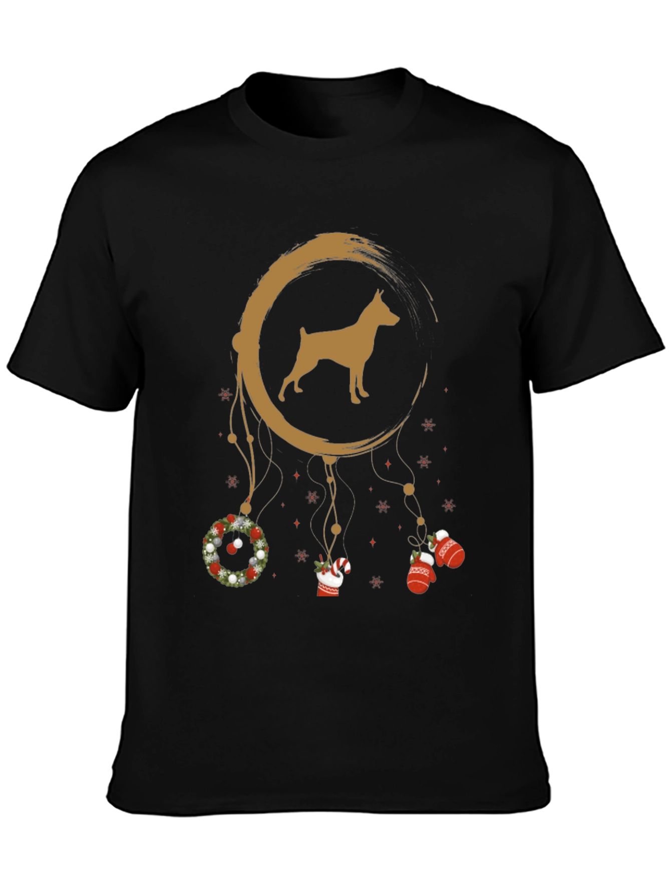 Dog Breed Dreamcatcher Christmas T-Shirt