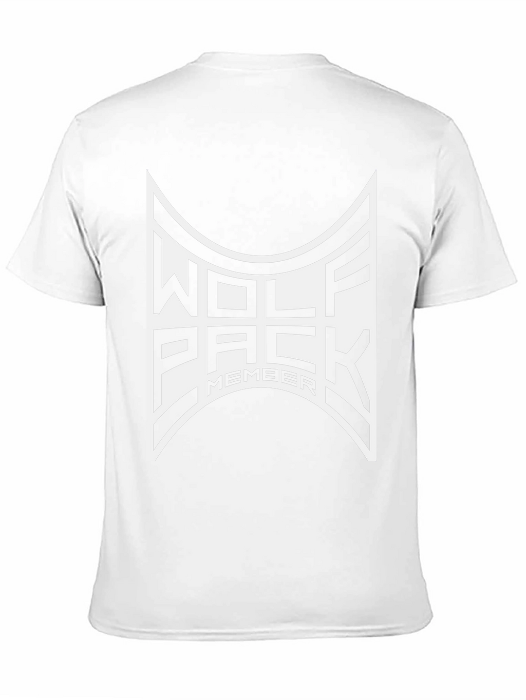 Wolf Pack Member Black Graphic Tee